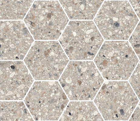  Sant Agostino Gravel Full Grey 30x34.5 cm Decor Maxi ClAntislips Mat Gestructureerd Naturale CSAMCGFG34 | 478988