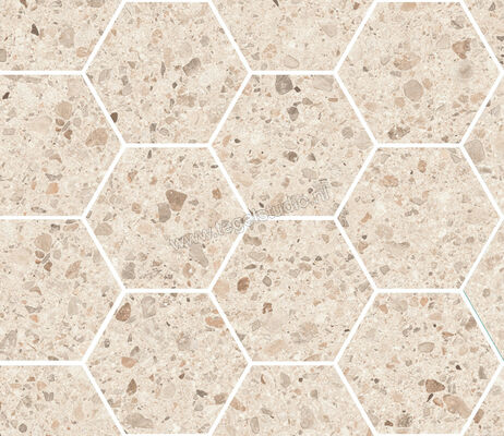  Sant Agostino Gravel Full Light 30x34.5 cm Decor Maxi ClAntislips Mat Gestructureerd Naturale CSAMCGFL34 | 479009