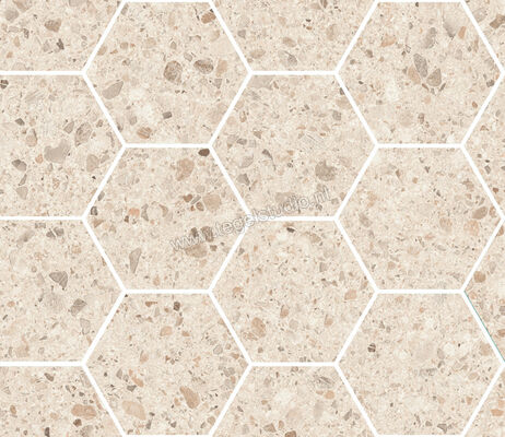  Sant Agostino Gravel Full Light 30x34.5 cm Decor Maxi ClAntislips Mat Gestructureerd Naturale CSAMCGFL34 | 479012