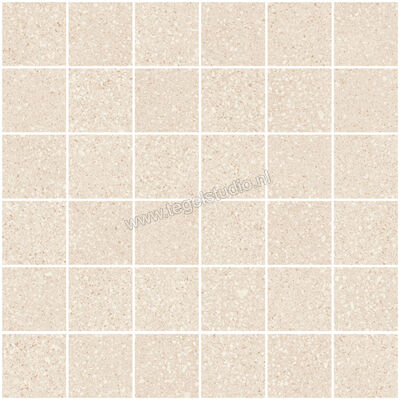  Sant Agostino Gravel Small Light 30x30 cm Mozaiek Small Mat Gestructureerd Naturale CSAMGRSL30 | 479066