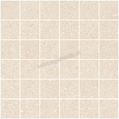  Sant Agostino Gravel Small Light 30x30 cm Mozaiek Small Mat Gestructureerd Naturale CSAMGRSL30 | 479072