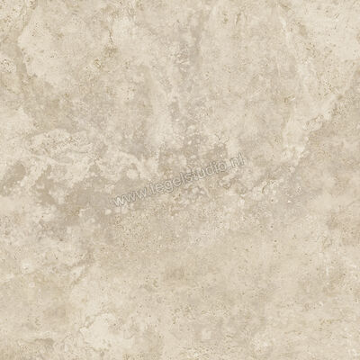  Mirage Elysian Travertini Travertino light cross 80x80 cm Vloertegel / Wandtegel Mat Gestructureerd Spazzolato MRBLW3 | 480844