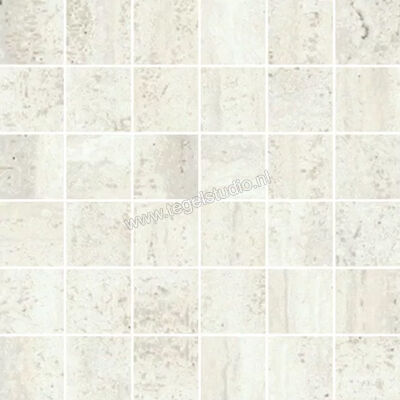  Mirage Elysian Travertini Travertino pearly 30x30 cm Mozaiek Mat Vlak Naturale MRBMT4 | 480904
