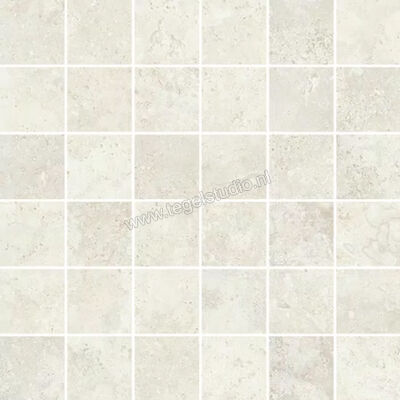  Mirage Elysian Travertini Travertino pearly cross 30x30 cm Mozaiek Mat Vlak Naturale MRBMT6 | 480910