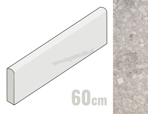  Mirage Norr Vit 7.2x60 cm Plint Mat Gestructureerd Naturale MRAQE1 | 481135