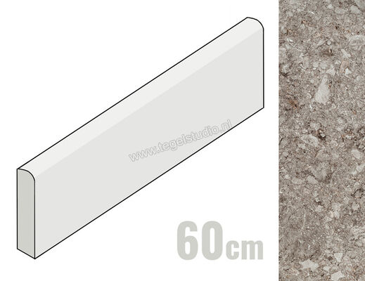  Mirage Norr Gra 7.2x60 cm Plint Mat Gestructureerd Naturale MRAQE2 | 481138