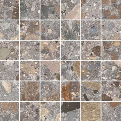  Mirage Norr Grus 30x30 cm Mozaiek 36 Tegels Mat Gestructureerd Naturale MRBAM7 | 481228