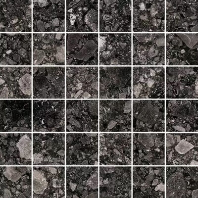  Mirage Norr Svart 30x30 cm Mozaiek 36 Tegels Mat Gestructureerd Naturale MRTI13 | 481357