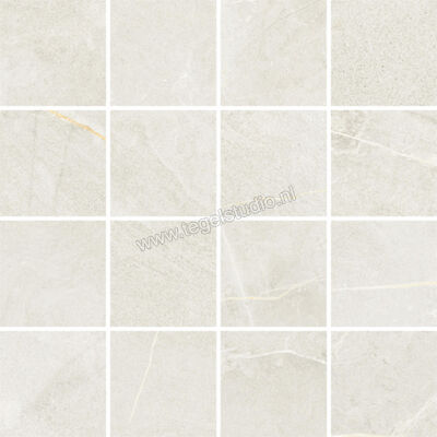  Del Conca Gardena Bianco 30x30 cm Mozaiek Mat Gestructureerd Naturale G3GR10MO | 481735