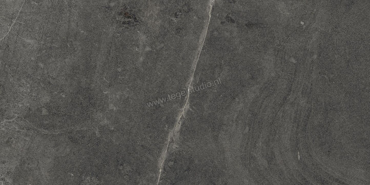  Del Conca Gardena Nero 30x60 cm Vloertegel / Wandtegel Mat Gestructureerd Naturale G8GR08R | 481780