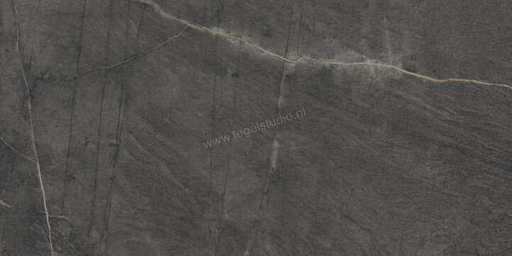  Del Conca Gardena Nero 40x80 cm Vloertegel / Wandtegel Mat Gestructureerd Naturale GOGR08R | 481999