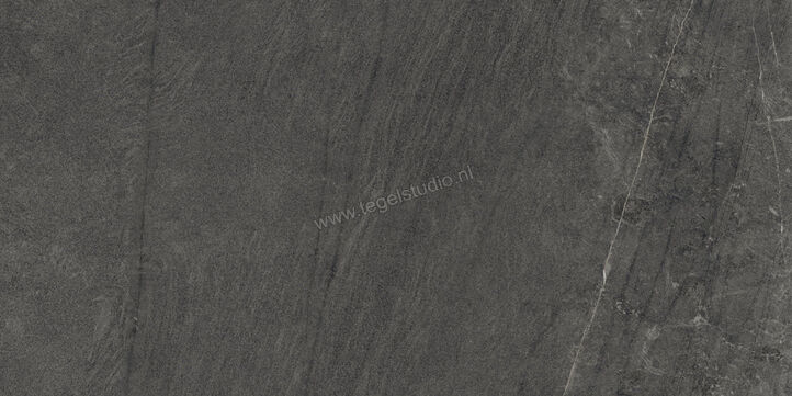  Del Conca Gardena Nero 40x80 cm Vloertegel / Wandtegel Mat Gestructureerd Naturale GOGR08R | 482005