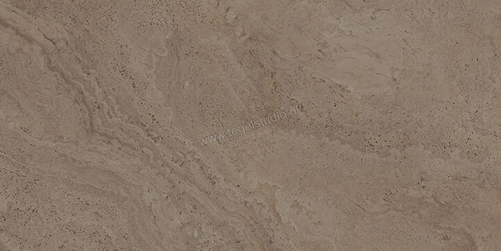  Provenza Unique Travertine Chocolate Minimal 60x120 cm Vloertegel / Wandtegel Mat Gestructureerd Naturale EJSW | 487142