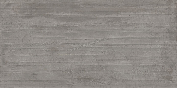  Emilceramica Fabrika Kalco Dark Grey 60x120 cm Decor Mat Vlak Silktech EME6 | 487838