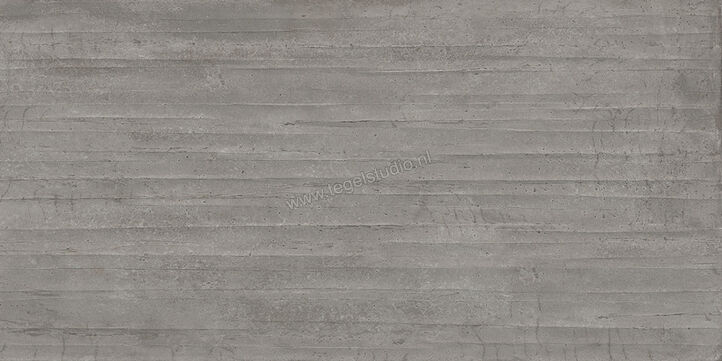  Emilceramica Fabrika Kalco Dark Grey 60x120 cm Decor Mat Vlak Silktech EME6 | 487847