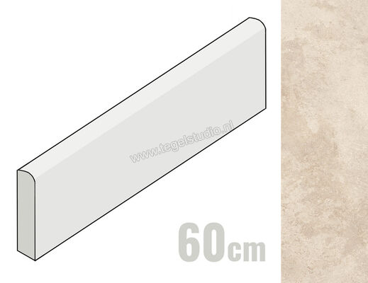  Emilceramica Fabrika Sand 7x60 cm Plint Mat Vlak Silktech EMWD | 488003