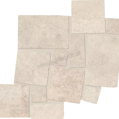  Emilceramica Fabrika Sand 34.1x34.3 cm Mozaiek Blokko Mat Vlak Silktech EMXN | 488006
