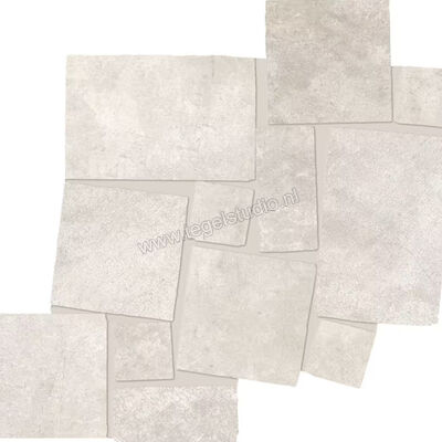 Emilceramica Fabrika White 34.1x34.3 cm Mozaiek Blokko Mat Vlak Silktech EMXR | 488015