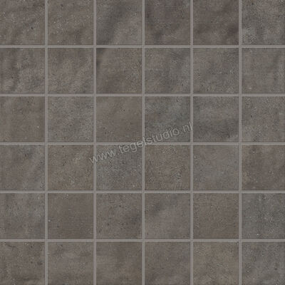  Emilceramica Forme Antracite 30x30 cm Mozaiek 5x5 Mat Vlak Silktech EMWL | 488126