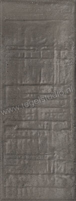  Emilceramica Forme Antracite 7.5x20 cm Decor Brick Mat Gestructureerd Naturale EMD9 | 488228