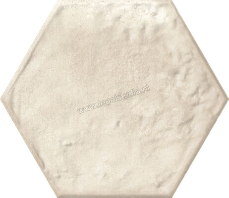  Emilceramica Forme Avorio 18.2x21 cm Decor Esagona Mat Gestructureerd Naturale EMDN | 488324