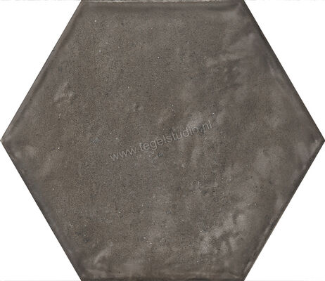  Emilceramica Forme Antracite 18.2x21 cm Decor Esagona Mat Gestructureerd Naturale EMDQ | 488354