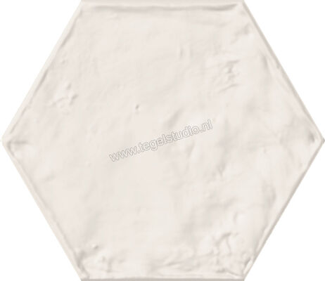  Emilceramica Forme Bianco Assoluto 18.2x21 cm Decor Esagona Mat Gestructureerd Naturale EMK2 | 488483