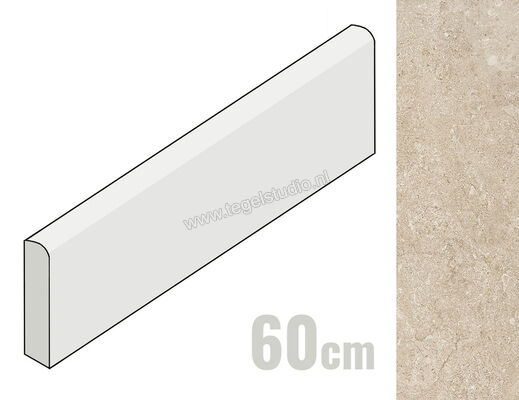  Emilceramica Mapierre Ancienne Naturel 7x60 cm Plint Mat Gestructureerd Naturale EM0Z | 488630