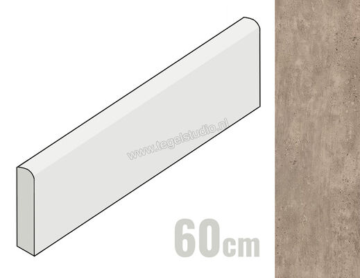 Emilceramica On Square Sabbia 7x60 cm Special Battiscopa Scala Dx Mat Vlak Naturale E955 | 488786
