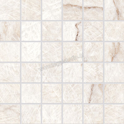  Emilceramica Tele Di Marmo Reloaded Quarzo Kandinsky 30x30 cm Mozaiek 5x5 Mat Vlak Naturale E0Q5 | 489824