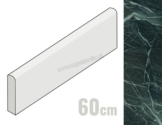 Emilceramica Tele Di Marmo Revolution Verde St. Denis 7x60 cm Plint Mat Vlak Naturale EHPV | 489974