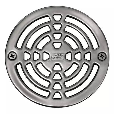  Schlüter Systems KERDI-DRAIN-RO Verwisselbaar afwateringsrooster Classic 15x15cm Roestvast staal EB - Edelstahl gebürstet KDGR15ED1SR | 490533