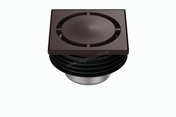  Schlüter Systems KERDI-DRAIN-STYLE Inlegframe en verwisselbaar afwateringsrooster Design 7 Pure Roestvast staal TSOB - Strukturbeschichtet Bronze KDIF10TSOBD7GV | 491244