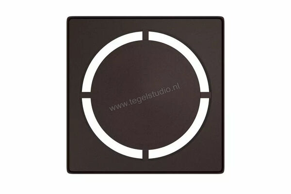  Schlüter Systems KERDI-DRAIN-STYLE Inlegframe en verwisselbaar afwateringsrooster Design 7 Pure Roestvast staal TSOB - Strukturbeschichtet Bronze KDIF10TSOBD7 | 491250