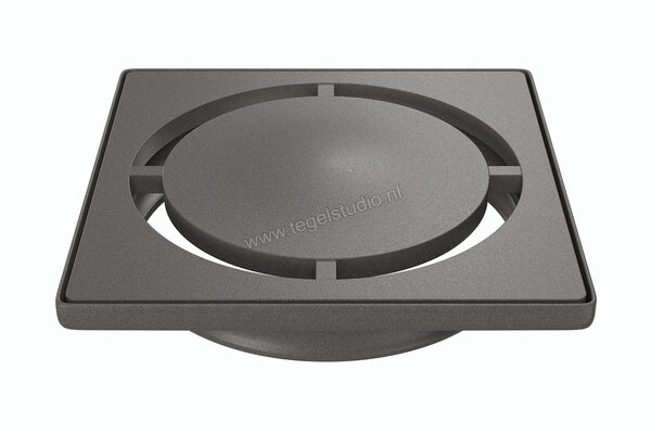  Schlüter Systems KERDI-DRAIN-STYLE Inlegframe en verwisselbaar afwateringsrooster Design 7 Pure Roestvast staal TSDA - Strukturbeschichtet Dunkelanthrazit KDIF10TSDAD7GV | 491328