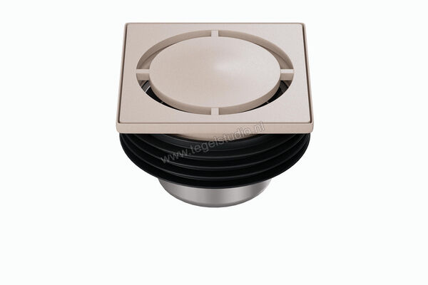  Schlüter Systems KERDI-DRAIN-STYLE Inlegframe en verwisselbaar afwateringsrooster Design 7 Pure Roestvast staal TSC - Strukturbeschichtet Creme KDIF10TSCD7GV | 491352