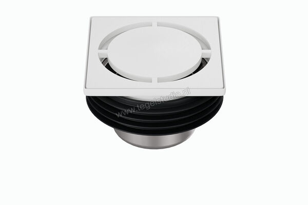  Schlüter Systems KERDI-DRAIN-STYLE Inlegframe en verwisselbaar afwateringsrooster Design 7 Pure Roestvast staal MBW - Brillantweiß matt KDIF10MBWD7GV | 491430