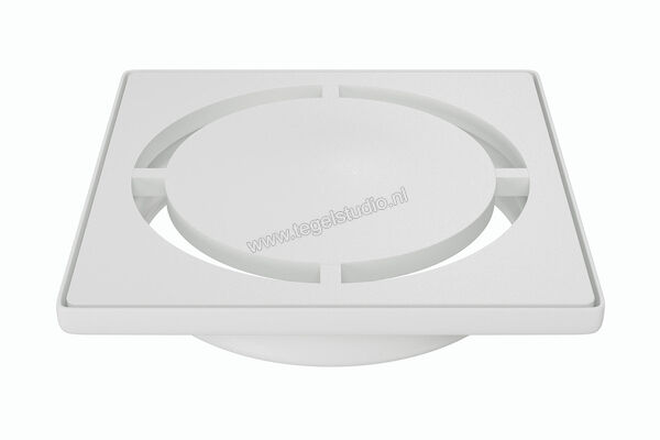  Schlüter Systems KERDI-DRAIN-STYLE Inlegframe en verwisselbaar afwateringsrooster Design 7 Pure Roestvast staal MBW - Brillantweiß matt KDIF10MBWD7GV | 491433