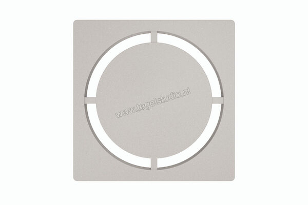  Schlüter Systems KERDI-DRAIN-STYLE Verwisselbaar afwateringsrooster Design 7 Pure Roestvast staal TSBG - Strukturbeschichtet Beigegrau KDGIF10TSBGD7 | 491529