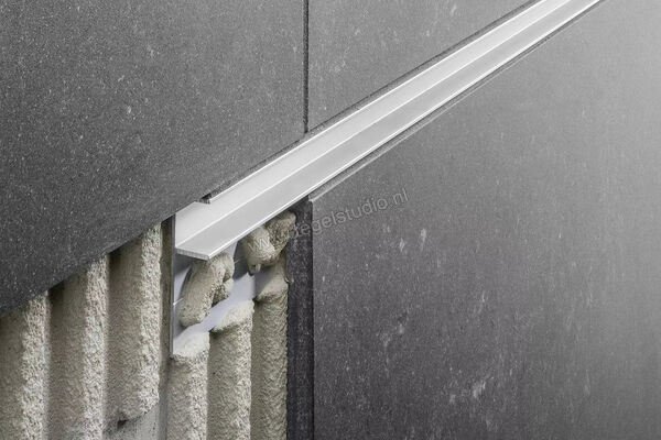  Schlüter Systems DECO-SG-TSSG U-vormig profiel B=12mm Dekorprofil H=11mm B=12mm Aluminium TSSG - strukturbeschichtet Steingrau Sterkte: 11 mm Lengte: 2,5 m SG110TSSG12 | 491730