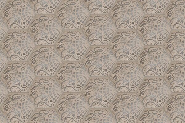  Marca Corona Terra Floreale Esagona Vers. F 21.6x25 cm Decor Mat Vlak 0402 | 60372