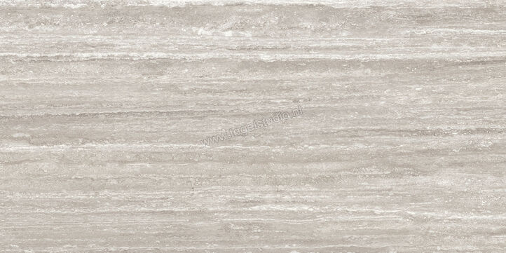Margres Prestige Travertino Grey 60x120 cm Vloertegel / Wandtegel Glanzend Vlak Polido 62PT3 PL | 67281