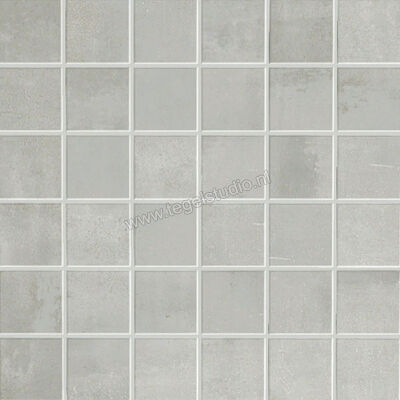 Novabell Oxy Grigio Chiaro 30x30 cm Mozaiek 5X5 Mat Vlak Naturale FRY115N | 70671