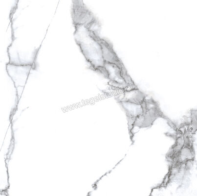 Enmon Calacata Weiß 100x100 cm Vloertegel / Wandtegel Mat AC90001 | 81593