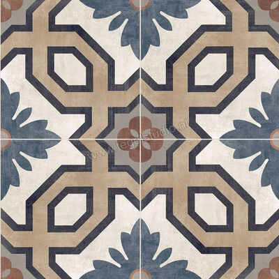  Faetano London Notting Hill 20x20 cm Vloertegel / Wandtegel Decor Mat Vlak 20LD00NHA | 82760