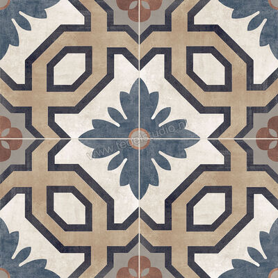  Faetano London Notting Hill 20x20 cm Vloertegel / Wandtegel Decor Mat Vlak 20LD00NHA | 82763