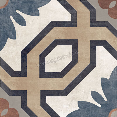  Faetano London Notting Hill 20x20 cm Vloertegel / Wandtegel Decor Mat Vlak 20LD00NHA | 82766