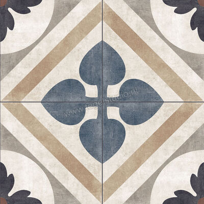 Faetano London Whitechapel 20x20 cm Vloertegel / Wandtegel Decor Mat Vlak 20LD00WHA | 82802