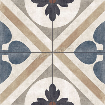  Faetano London Whitechapel 20x20 cm Vloertegel / Wandtegel Decor Mat Vlak 20LD00WHA | 82805