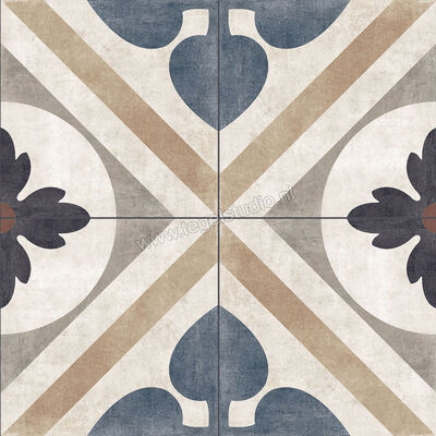  Faetano London Whitechapel 20x20 cm Vloertegel / Wandtegel Decor Mat Vlak 20LD00WHA | 82808